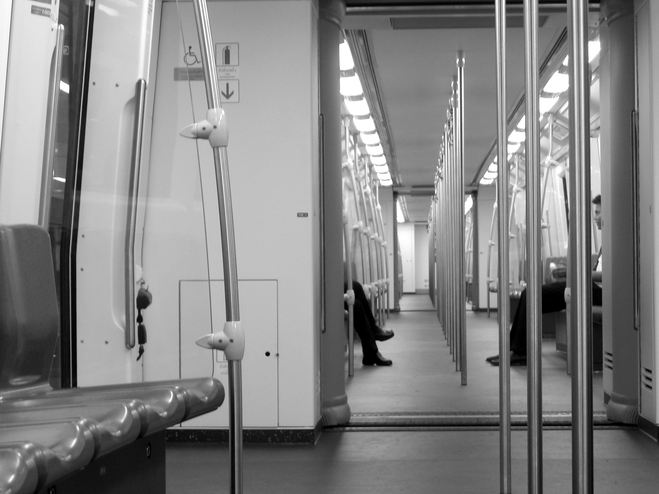 Empty Bangkok Subway